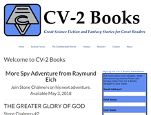 Tablet Screenshot of cv2books.com